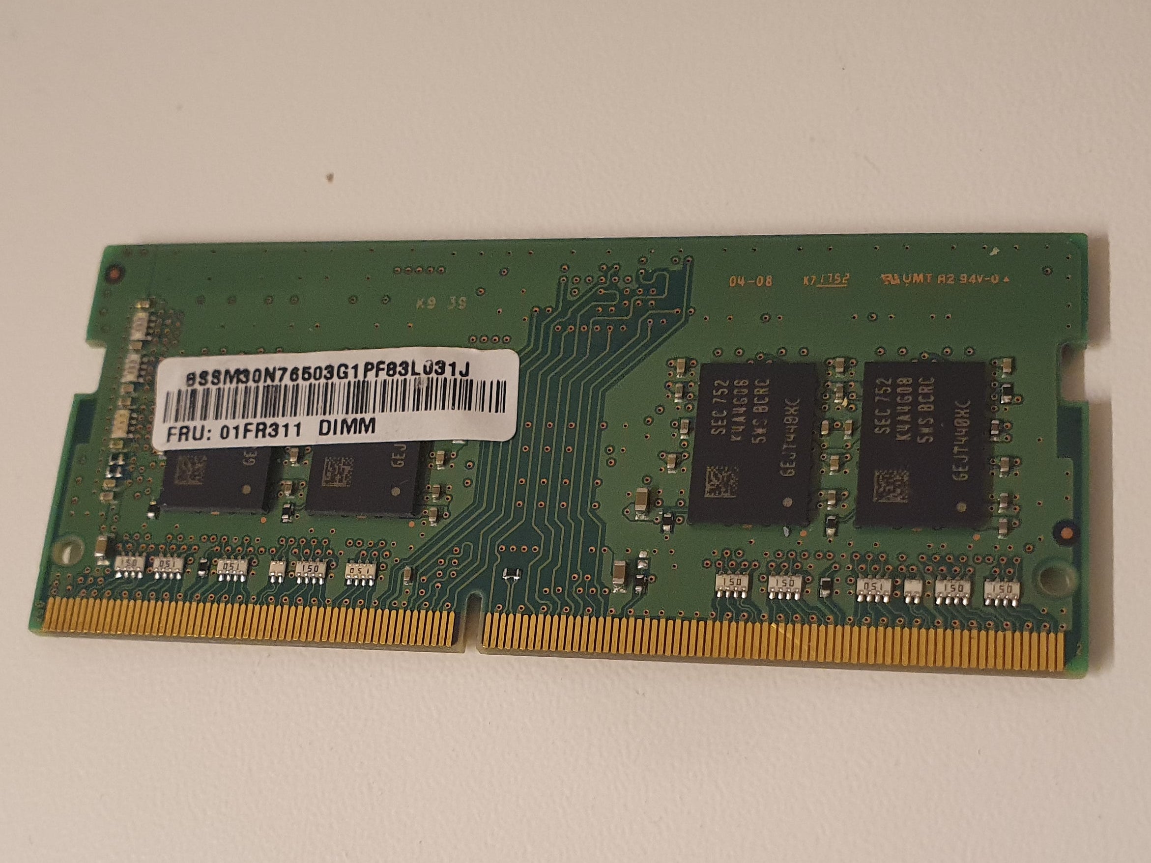 Samsung M471A1K43CB1-CRC 4 GB DDR4 2400 MHz