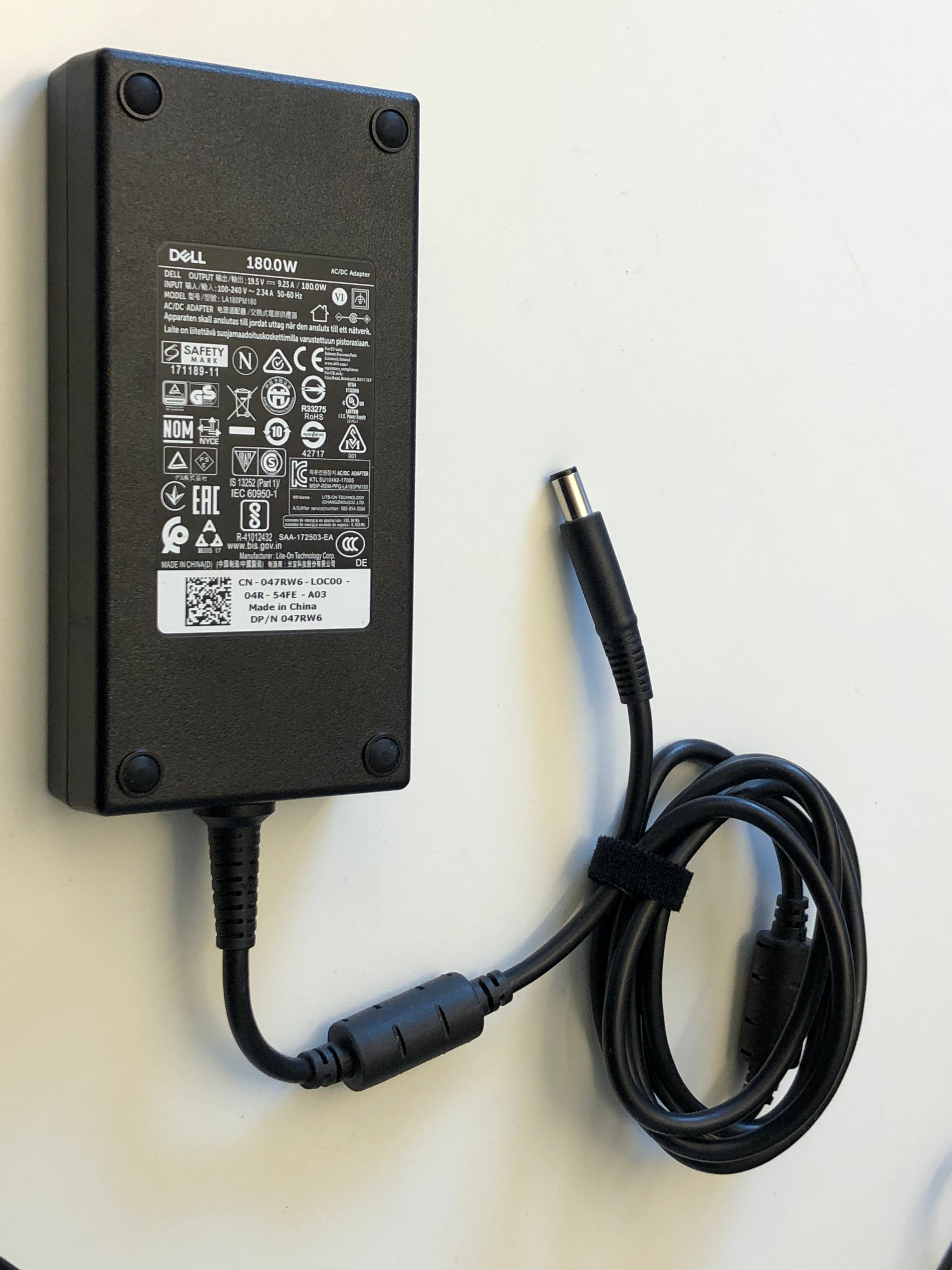 Dell Strömadapter 180W (Ø 7.4×5.0 mm)